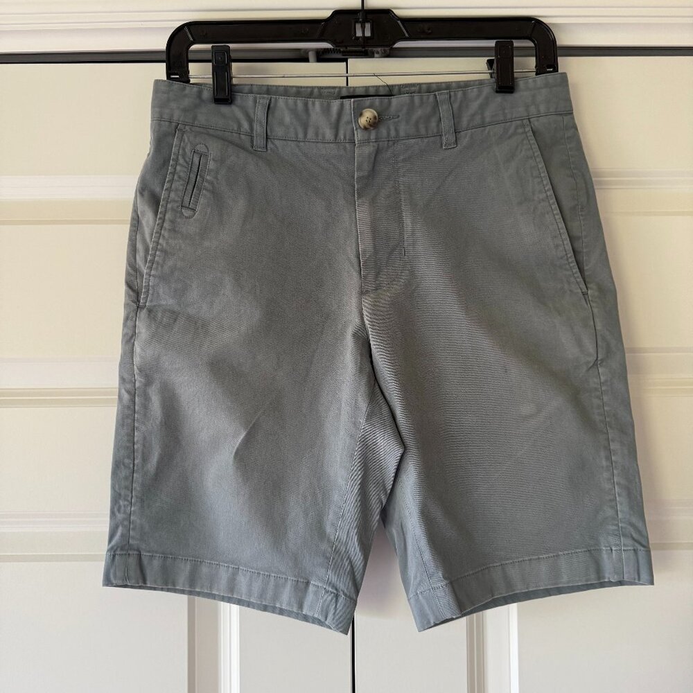 Vince Griffin Slim-Fit Chino Shorts | Blue | Size 28